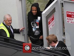 Jay Z - Jay Z arrives at Dublin airport