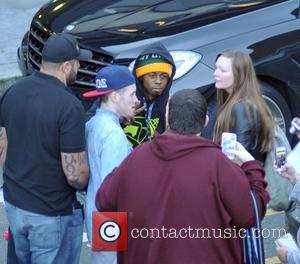 Lil Wayne - Lil Wayne arriving at Dublin Airport
