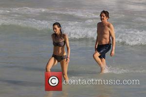 Paul McCartney and Nancy Shevell - Paul McCartney and wife Nancy Shevell enjoying their holiday at Salines Beach in Saint...