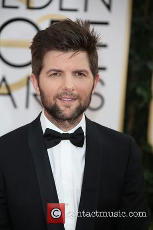 Adam Scott - 71st Annual Golden Globe Awards held at the Beverly Hilton Hotel - Arrivals - Los Angeles, California,...