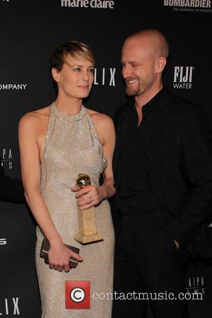 Robin Wright and Ben Foster - The Weinstein Company & Netflix 2014 Golden Globes After Party held at The Beverly...