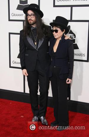 Sean Lennon and Yoko Ono - The 56th Annual GRAMMY Awards (2014) held at the Staples Center in Los Angeles,...