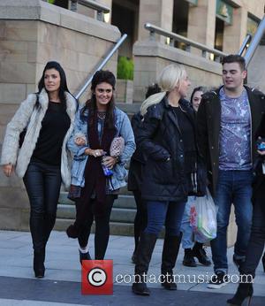 Kym Marsh, Edmily Cunliffe and David Cunliffe - Kym Marsh takes her daughter Emily Mae to audition for 'Britains Got...