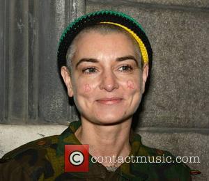 Sinead O'Connor - Sinead O'Connor outside Trinity College dressed in camouflage. O'Connor is slated to debate on the Catholic Church...