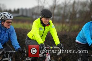 Davina McCall - BT Sport Relief Challenge: Davina - Beyond Breaking Point - Day 5. Davina is en route from...