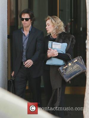 Mark Wahlberg and Jessica Lange - Mark wahlberg and Jessica Lange Film scenes for a film in Los Angeles -...