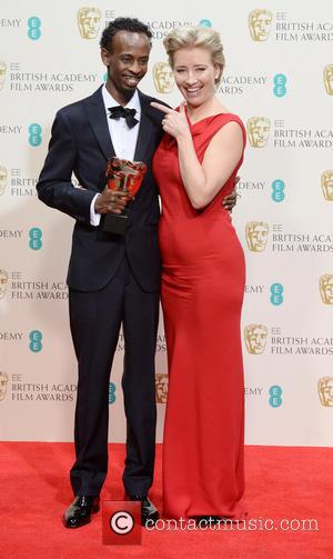 Emma Thompson and Bharkad Abdi - EE British Academy Film Awards (BAFTA) 2014 held at the Royal Opera House -...