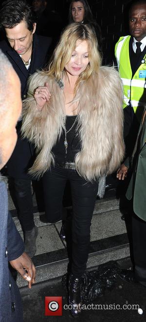 Kate Moss - Celebrities leave Ronnie Scotts after watching Prince perform - London, United Kingdom - Tuesday 18th February 2014