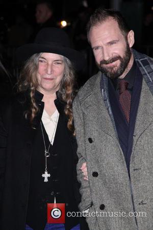 Patti Smith and Ralph Fiennes - New York premiere of The Grand Budapest Hotel at the Alice Tully Hall -...