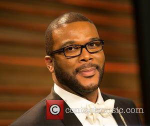 Tyler Perry - Celebrities attend 2013 Vanity Fair Oscar Party at Sunset Plaza. - Los Angeles, California, United States -...