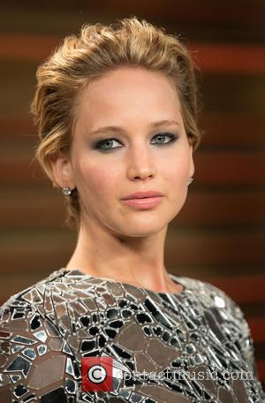 Jennifer Lawrence - Celebrities attend 2014 Vanity Fair Oscar Party at Sunset Plaza. - Los Angeles, California, United States -...