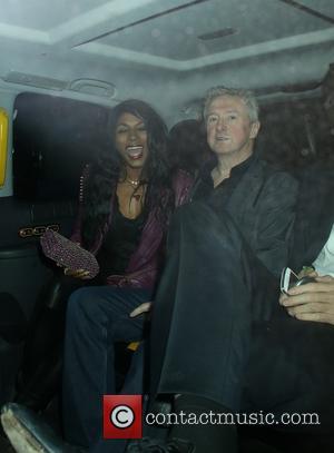 Louis Walsh and Sinitta - Simon Cowell and friends leaving The Arts Club - London, United Kingdom - Tuesday 11th...