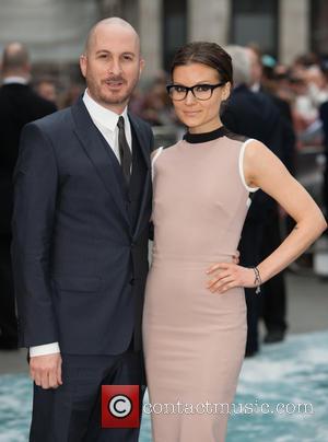 Darren Aronofsky and Brandi-Ann Milbradt - U.K. premiere of 'Noah' held at the Odeon Leicester Square - Arrivals - London,...