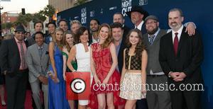 Patricia Heaton, Sarah Drew, Sean Astin, Sammi Hanratty, Trace Adkins and guests - Moms Night Out Premiere at TCL Chinese...