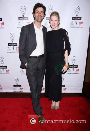 Hamish Linklater and Lily Rabe - 2014 Lucille Lortel Awards held at the NYU Skirball Center -  Arrivals. -...