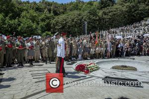 Principe Harry - Prince Harry visits Monte Cassino in Italy for the anniversary of a key World War II battle...