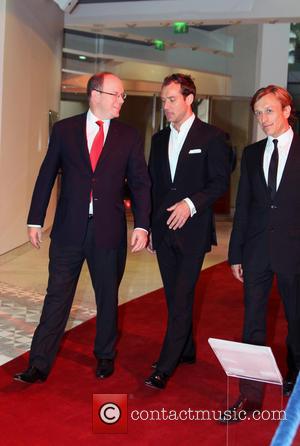 Jeremy Gilley, Jude Law and Prince Albert Ii Of Monaco