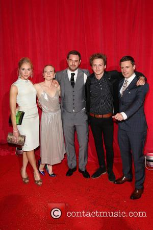 Maddy Hill, Danny-Boy Hatchard, Danny Dyer, Sam Strike and Kellie Bright - The British Soap Awards 2014 held at Hackney...