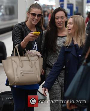 Brooke Vincent - Cast members of 'Coronation Street' arrive at Manchester Piccadilly train station after attending the British Soap Awards...