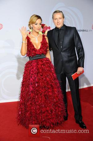 Verona Pooth and Franjo Pooth - Rosenball 2014 at InterContinental Berlin - Arrivals - Berlin, Germany - Saturday 31st May...