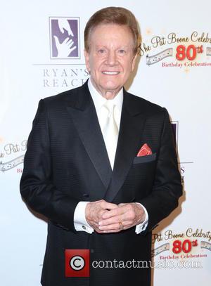 Wink Martindale - Pat Boone's 80th birthday celebrity roast at The Beverly Hilton Hotel - Arrivals - Los Angeles, California,...