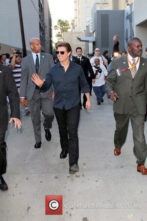 Tom Cruise - Tom Cruise arriving for the Jimmy Kimmel...