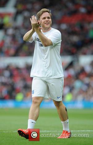 Olly Murs - UNICEF UK Soccer Aid 2014 held at Old Trafford - Manchester, United Kingdom - Sunday 8th June...