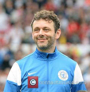Michael Sheen - Soccer Aid 2014 at Old Trafford - Manchester, United Kingdom - Sunday 8th June 2014