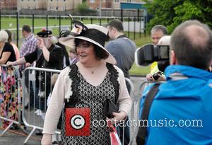 Susan Boyle - Susan Boyle attended her local Children's Gala Day in Blackburn, West Lothian. Susan is the centre of...