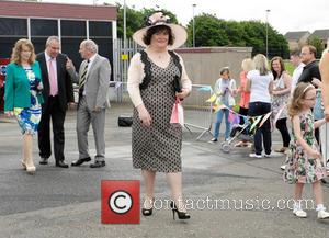 Susan Boyle - Susan Boyle attends her local Children's Gala Day in Blackburn, West Lothian. She was in the party...