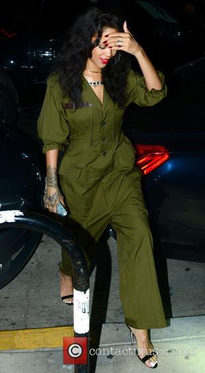 Rihanna - Rihanna visits Il Ristorante di Giorgio Baldi - Santa Monica, California, United States - Friday 20th June 2014
