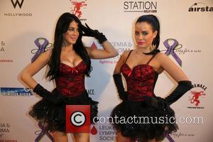 Melissa Howe and Carla Howe - Hodgkins Haters 3rd Annual 'Party For a Cure' masquerade casino night at Station Hollywood...