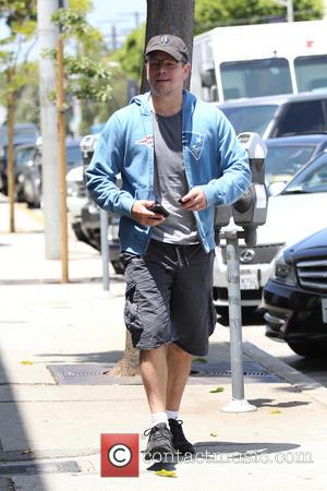 Matt Damon - Matt Damon spotted leaving a gym on...