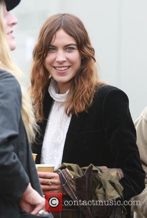 Alexa Chung - Glastonbury Festival 2014 - Celebrities - Glastonbury, United Kingdom - Friday 27th June 2014