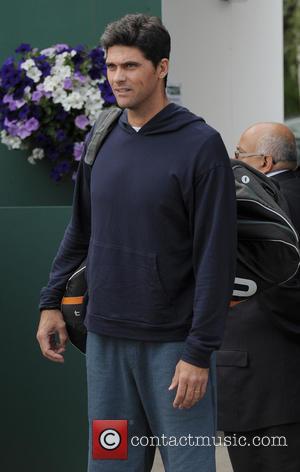 Marc Philipoussis - Celebrities arriving at Wimbledon - London, United Kingdom - Monday 30th June 2014