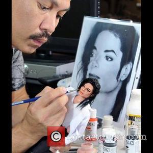 Michael Jackson and Noel Cruz - Accomplishing this feat requires many photos of the famous person/character, plenty of time, and...