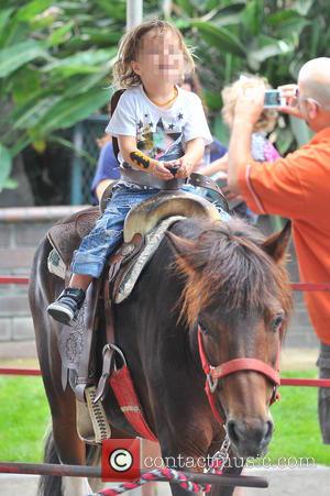 Arthur Bleick - Selma Blair and her son Arthur Bleick visit a local petting zoo in Studio Cty - Los...