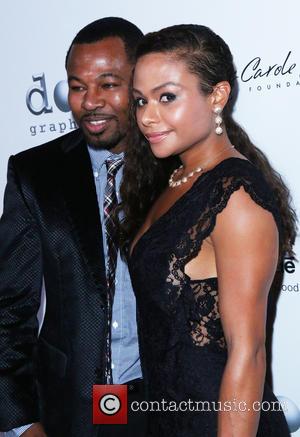 Sugar Shane Mosley and Bella Gonzalez - 14th Annual Harold & Carole Pump Foundation Gala - Arrivals - Los Angeles,...