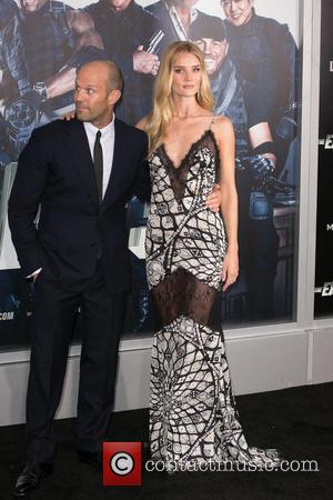 Jason Statham and Rosie Huntington-Whiteley - Stars attended the Premiere of 'The Expendables 3' on August 11th 2014 which was...