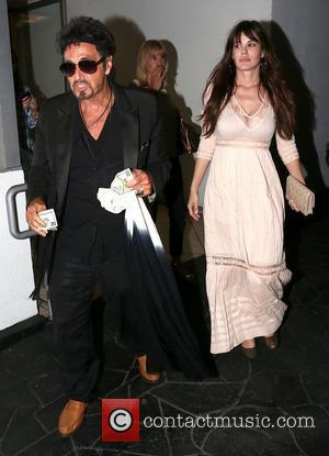 Al Pacino and Lucila Sola - Al Pacino and Lucila Sola out in Beverly Hills - Los Angeles, California, United...