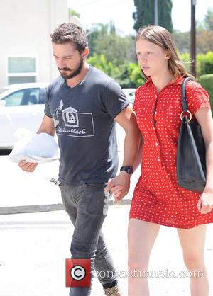 Shia LaBeouf and Mia Goth - Shia LaBeouf holds hands with girlfriend Mia Goth in Los Angeles - Los Angeles,...