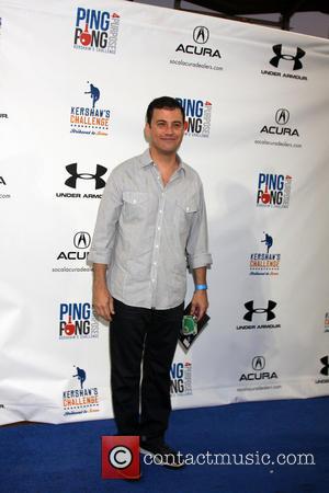 Jimmy Kimmel - L.A. Dodgers pitcher Clayton Kershaw hosted the 'Ping Pong 4 Purpose' Event on 4th September at Dodger...