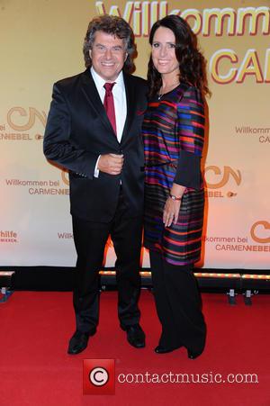 Andy Borg and Birgit Borg - German ZDF Live TV Show 'Willkommen bei Carmen Nebel' at Velodrom - Arrvials -...