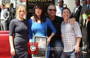 Christina Applegate, Ed O'Neill, Katey Sagal and David Faustino - Katey Sagal at her Hollywood Walk of Fame star ceremony...