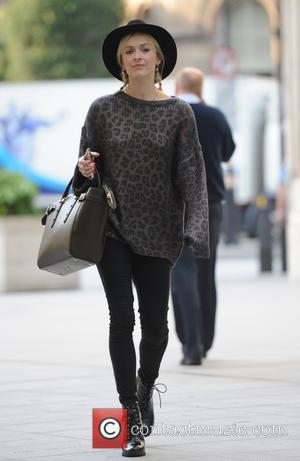 Radio 1 DJ Fearne Cotton seen as she arrives at the BBC Radio 1 studios to host her morning show...