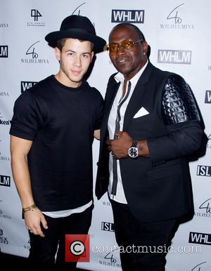 Nick Jonas and Randy Jackson - Wilhelmina models New York Fashion Week party at Location 05 in New York City...