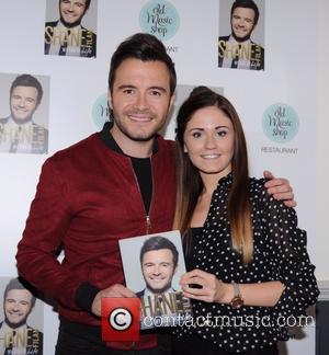 Shane Filan and Hazel Moore - Shane Filan launches his autobiography 'My Side of Life' at Old Music Shop -...