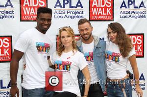 Keo Motsepe, Lea Thompson, Artem Chigvintsev and Karina Smirnoff - A variety of Celebrities attended the 30th Annual AIDS Walk...