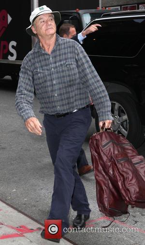 Bill Murray - Celebrities arrive at The Ed Sullivan Theater
