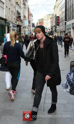 Steve Garrigan - Kodaline lead singer Steve Garrigan seen strolling down Grafton Street. The Irish rockers were forced to cancel...